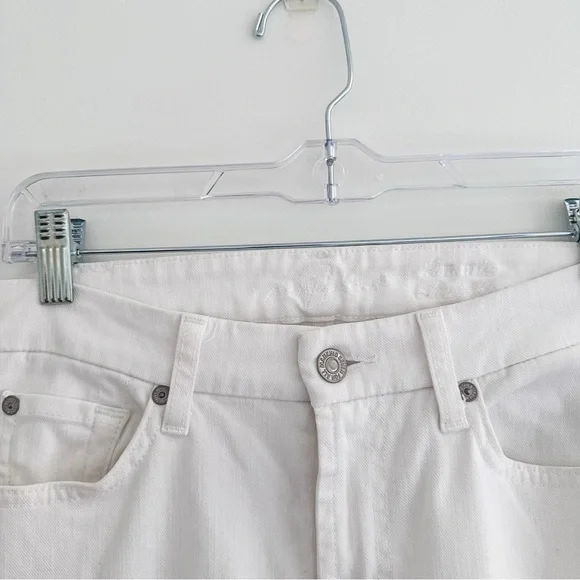 7 For All Mankind White Jeans - Picture 5 of 9